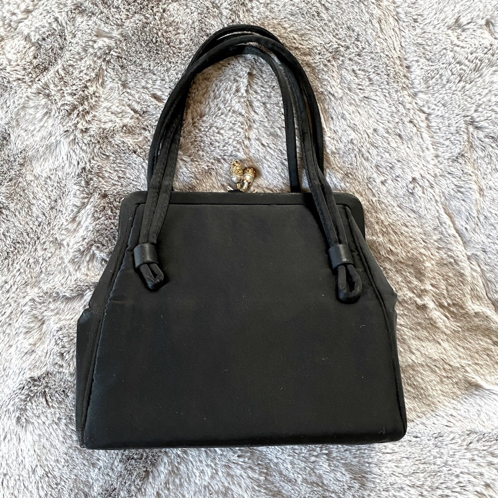 Vintage Black Purse / Heirloom
